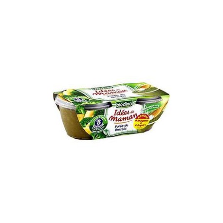 Pack 2X200G Idee Maman Puree Pdt/Brocolis Bledina