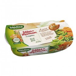 Pack 2X200G Idee Maman Puree 3 Legumes Bledina
