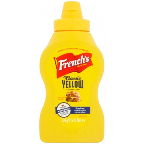 French S Classic Yellow Mustard 226G