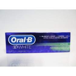 75Ml Dentifrice 3D White Vit Oral-B