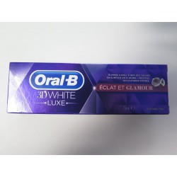 75Ml Dentifrice 3Dw Lux Eclat&Glamour Oral B