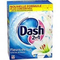 40 Doses Lessive Poudre 2En1 Fleur De Lys Dash