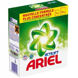 10 Doses Lessive Poudre Ariel