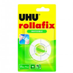 Uhu Rollafix Adh.Invisib.25M