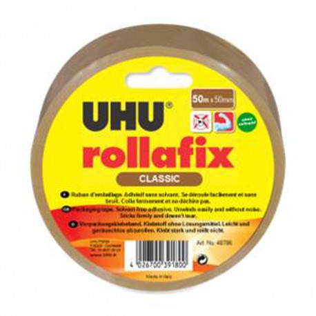 Uhu Ruban Emball.Brun 50X50Mm