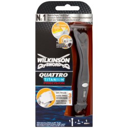 Wilkinson Rasoir+ Tondeuse Quattro Titanium Precision