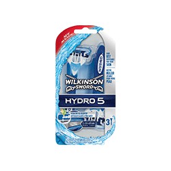 3 Rasoir Hydro Jetable Wilkison