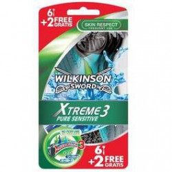 Pochette 6 Lames Xtreme3 Pure Sensitive Wilkinson