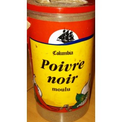 100G Poivre Noir Moulu Columb