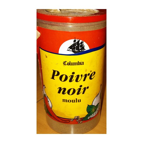 100G Poivre Noir Moulu Columb