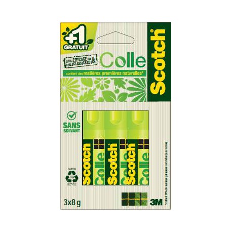 Scotch2+1Bat Colle Naturel 8G