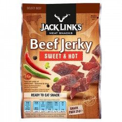 Jack Link S Beef Jerky Sweet & Hot Snack Pack 25G