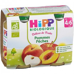 Hipp Bio Pommes Peches 380G