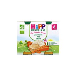 Hipp Car.Riz Veau Bio 2X190G
