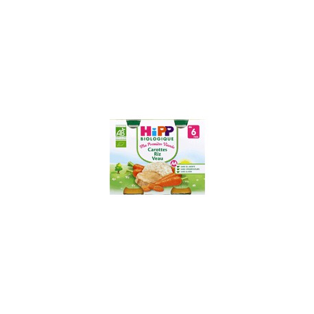 Hipp Car.Riz Veau Bio 2X190G