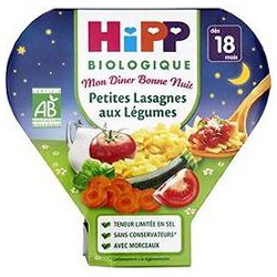 Hipp Pt Lasagne Au Legume 260G