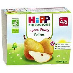 Hipp Biologique Coupelle Poire 4X100G