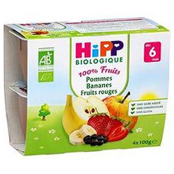 Hipp 100% Frt P/Bn/Ft Rg4X100G