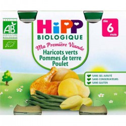 P.2 Haricots Verts Poulet P.D.T 190G Bio Hipp