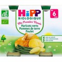 P.2 Haricots Verts Poulet P.D.T 190G Bio Hipp