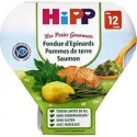 Assiet.Fondue Epinard Pdt Saumon 230G Bio Hipp 12 M