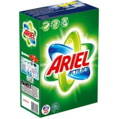 25 Doses Lessive Poudre Regulier Ariel