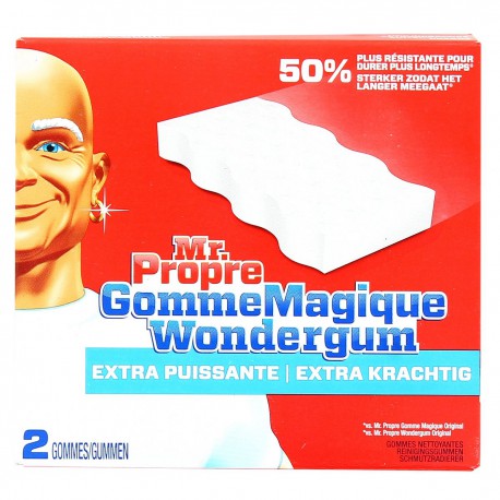 2 Gommes Extra Puissantes Mr Propre