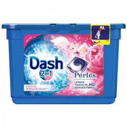 19 Doses 555G Lessive Perle Pivoine Dash2En1