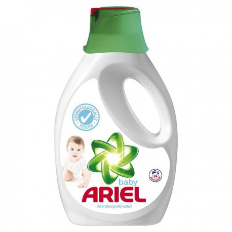 Lessive liquide peaux sensibles, Ariel (37 doses)  La Belle Vie : Courses  en Ligne - Livraison à Domicile