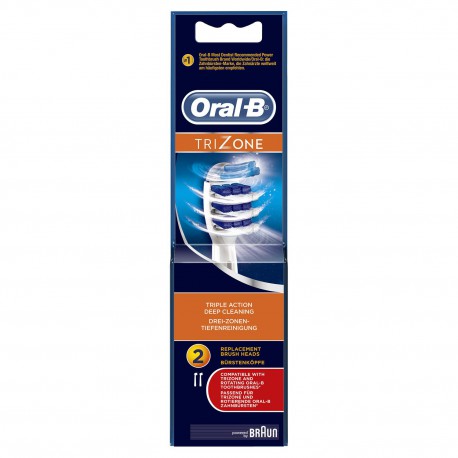 2 Brossettes Trizone Oral-B