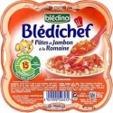 Bledina Blédichef Petites Pâtes Jambon Romaine Blédina 250G