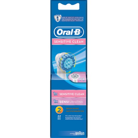 Oralb Brossettes Sensitive X2