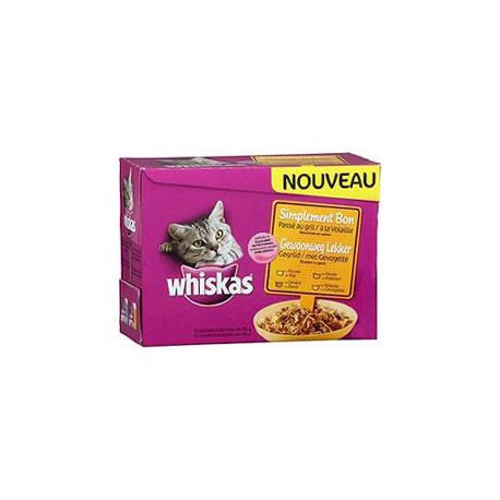 12X85G Simplement Bon Grill Whiskas