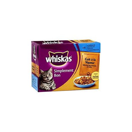 12X85G Simplement Bon Poisson Whiskas