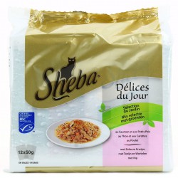 Pack 12X50G Sheba Delices Du Jour