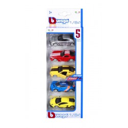 Set De 5 Voitures Bburag