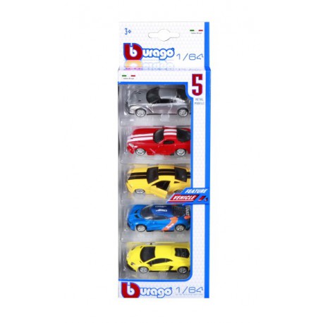 Set De 5 Voitures Bburag