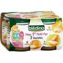 Pack 4X130G Pot Pomme/Banane/Poire Bledina