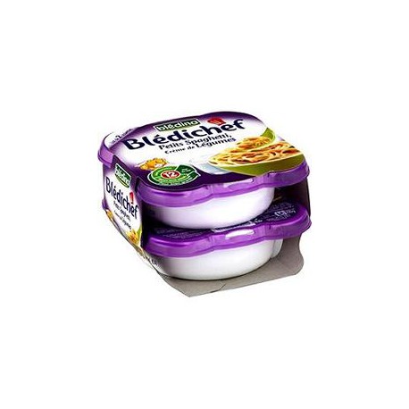 Bledina Blédichef Petits Spaghetti Crème Aux Légumes Blédina 2X230G