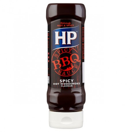 Hp Bbq Sauce Spicy Woodsmoke 470 G