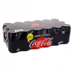 S/Coca Cola Zero 16X33Cl+2Gt