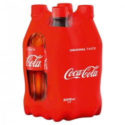 Pack 4X50Cl Bouteille Pet Coca Cola Standard