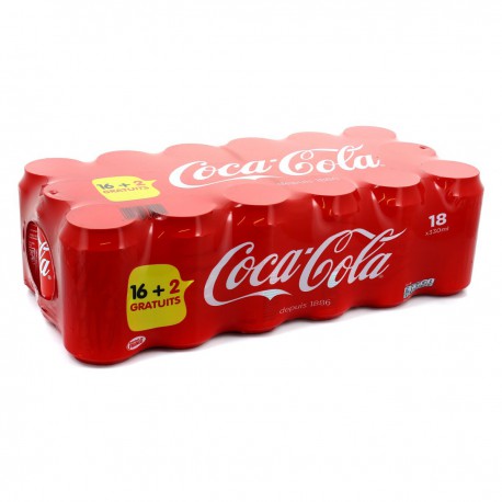 S/Coca Cola Boites 16X33Cl+2Gr