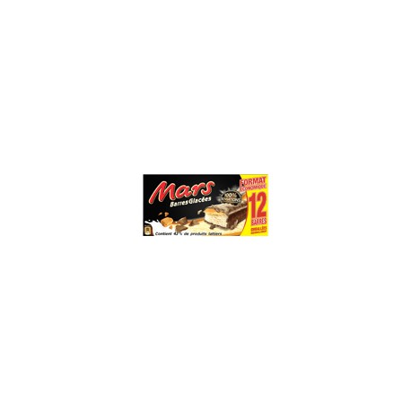 Mars Barre Glaceex12 612Ml