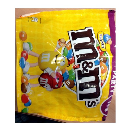 M&M S Peanut Pochon 1 Kg