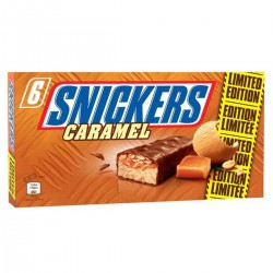 6 Barres Snickers Caramel 288G