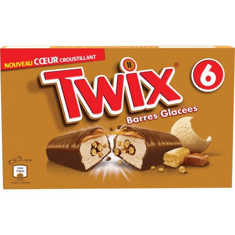 205G 6 Barres Glacees Twix