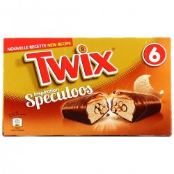 205G 6 Barres Glacees Twix Speculoos