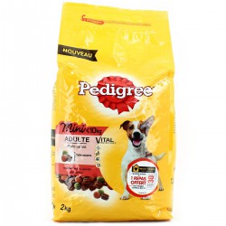 Pedigree Croquettes Au Boeuf P/Petits Chiens Pedigree 2Kg
