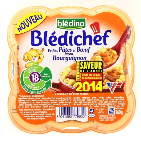 260G P.Pate Boeuf Bourgugnon Bledichef